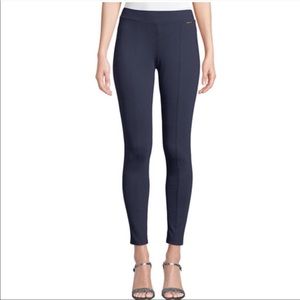 MICHAEL Michael Kors gray Piped Seams Signature Plate Pant Leggings